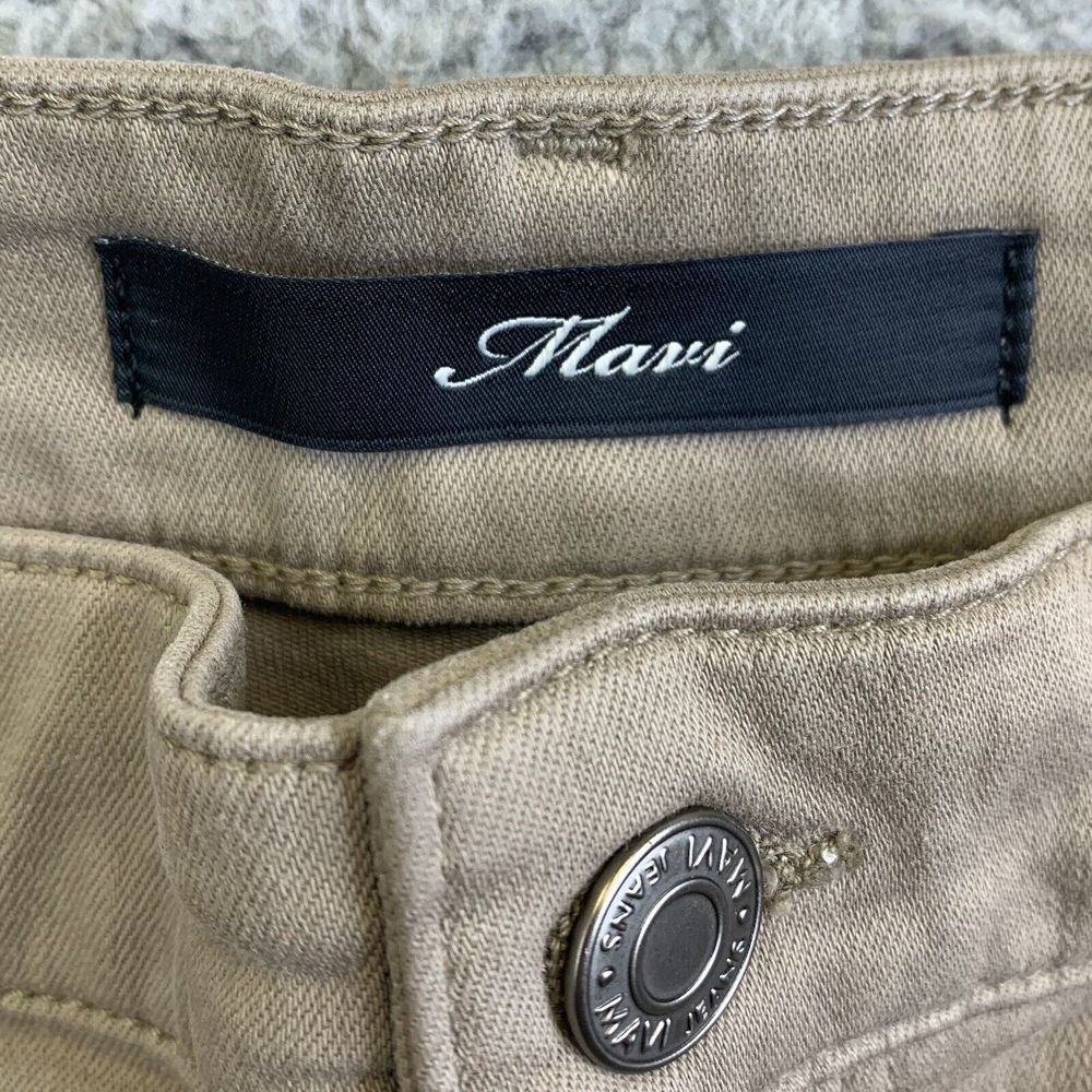 Mavi Cargo Pants Womens 27/27 Beige Khaki Sahara High Rise Stretch NWT - Picture 4 of 13